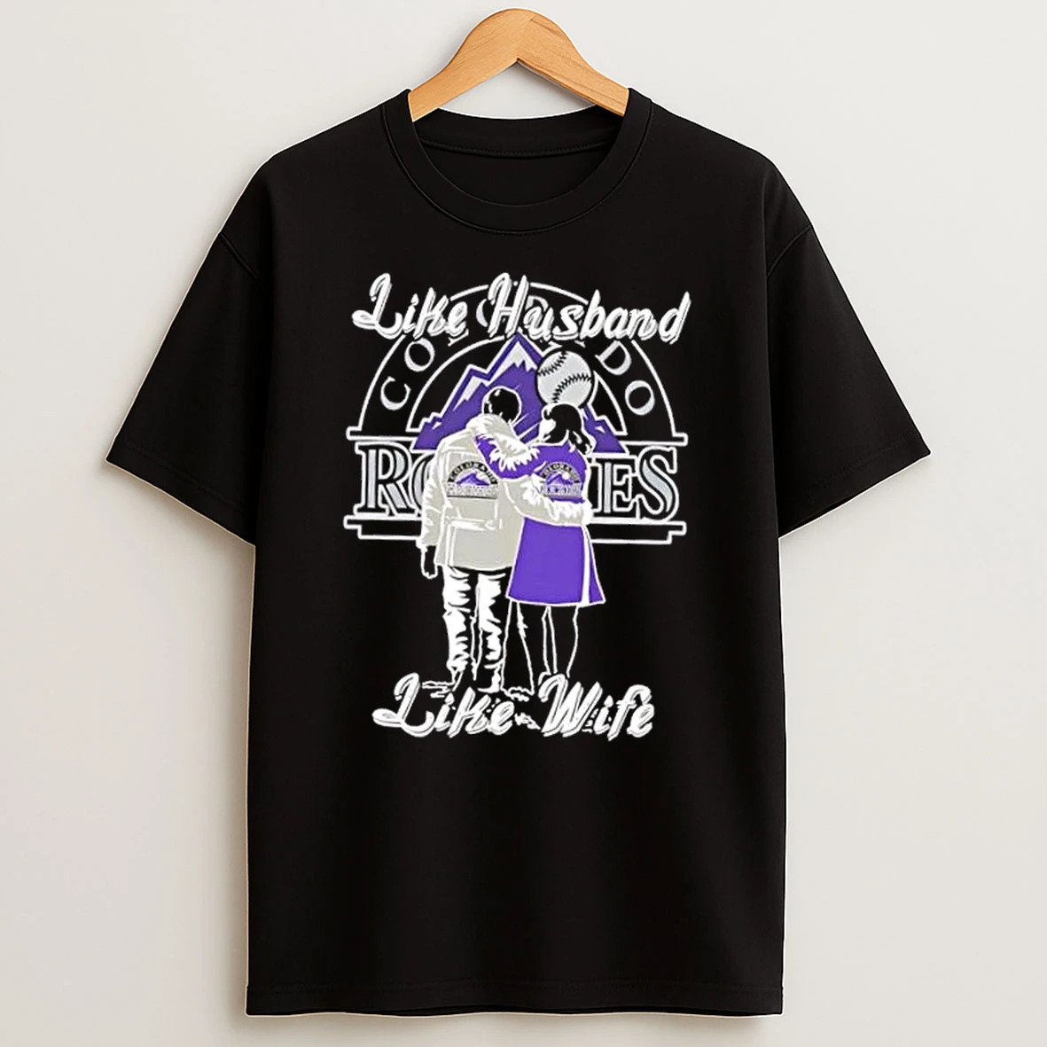 Like Husband Like Wife Like Colorado Rockies Shirts
