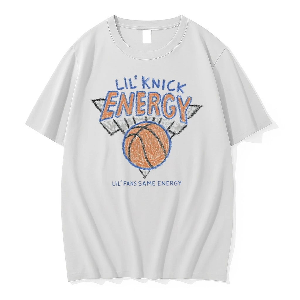 Lil Knick Energy Lil Fans Same Energy New York Knicks Parody Logo Shirts