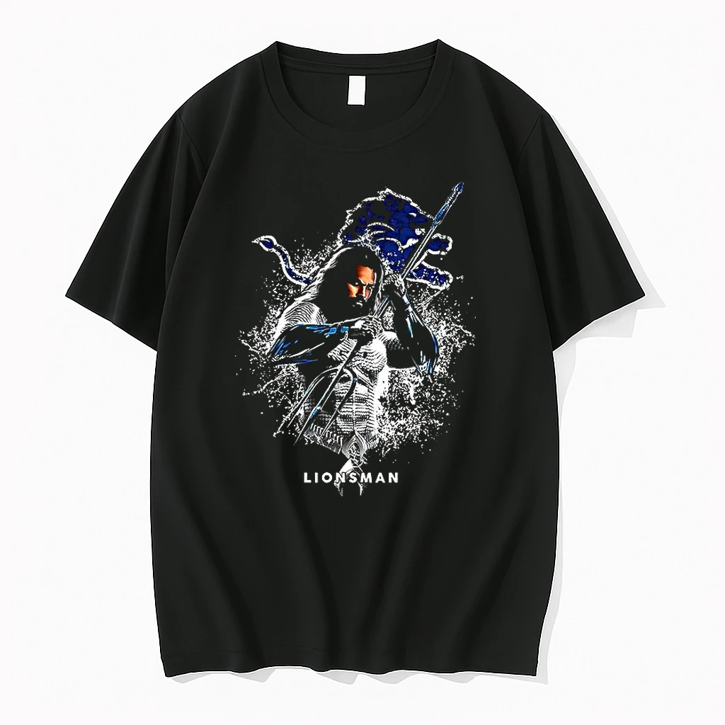 Lionsman Detroit Lions Football X Aquaman Superhero Shirts