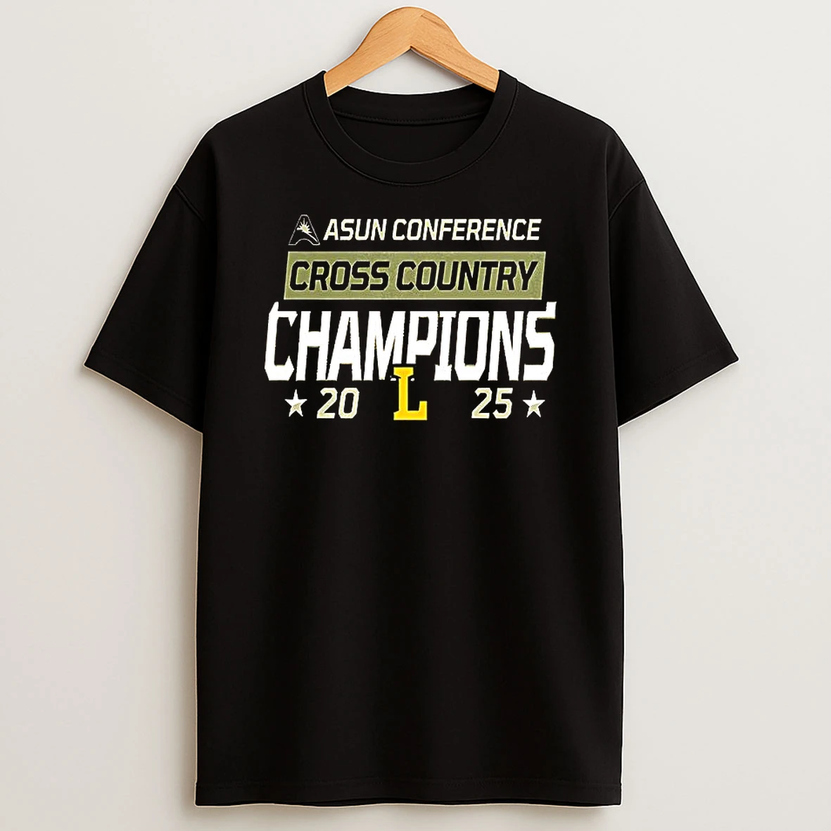 Lipscomb Atlantic Sun Conference 2025 Womens Cross Country Champions Shirts