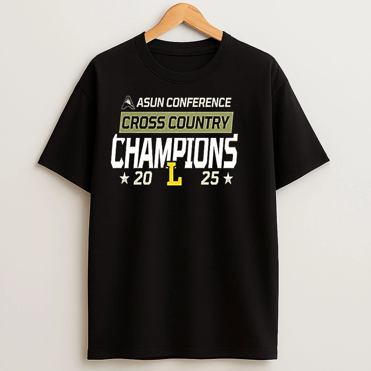 Lipscomb Atlantic Sun Conference 2025 Womens Cross Country Champions T Shirts
