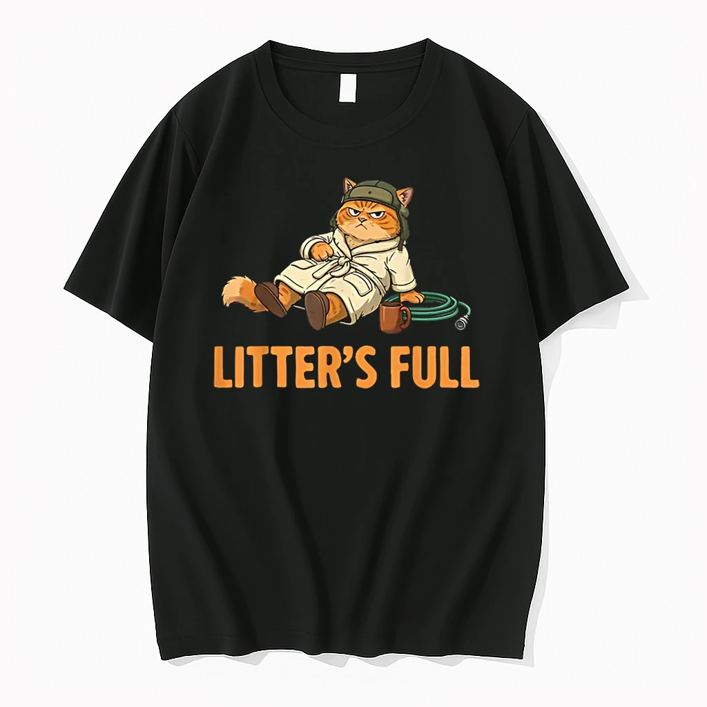 Litters Full Cat Parody Tee Christmas Shirts