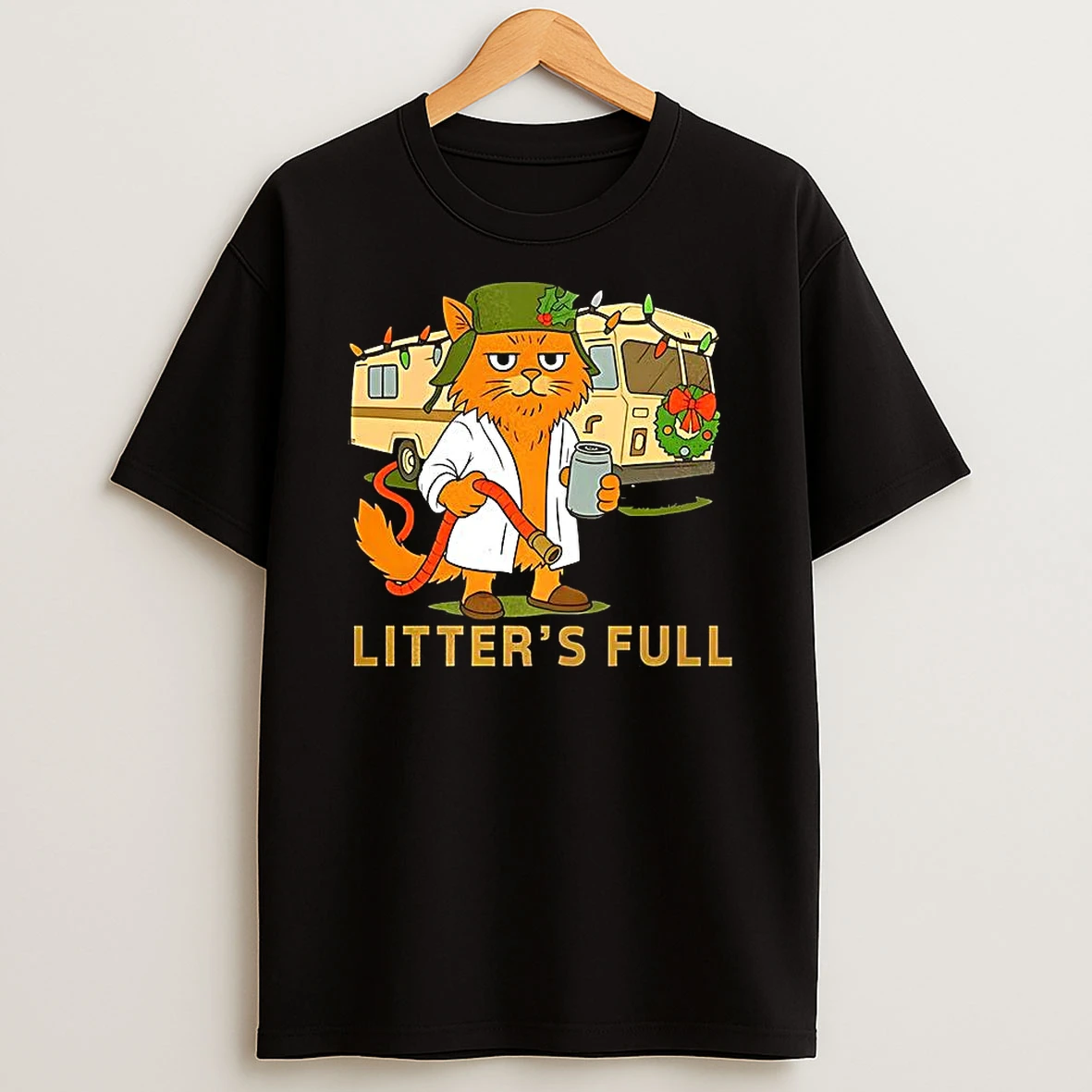 Litters Full Shitters Full Cat Christmas Shirts