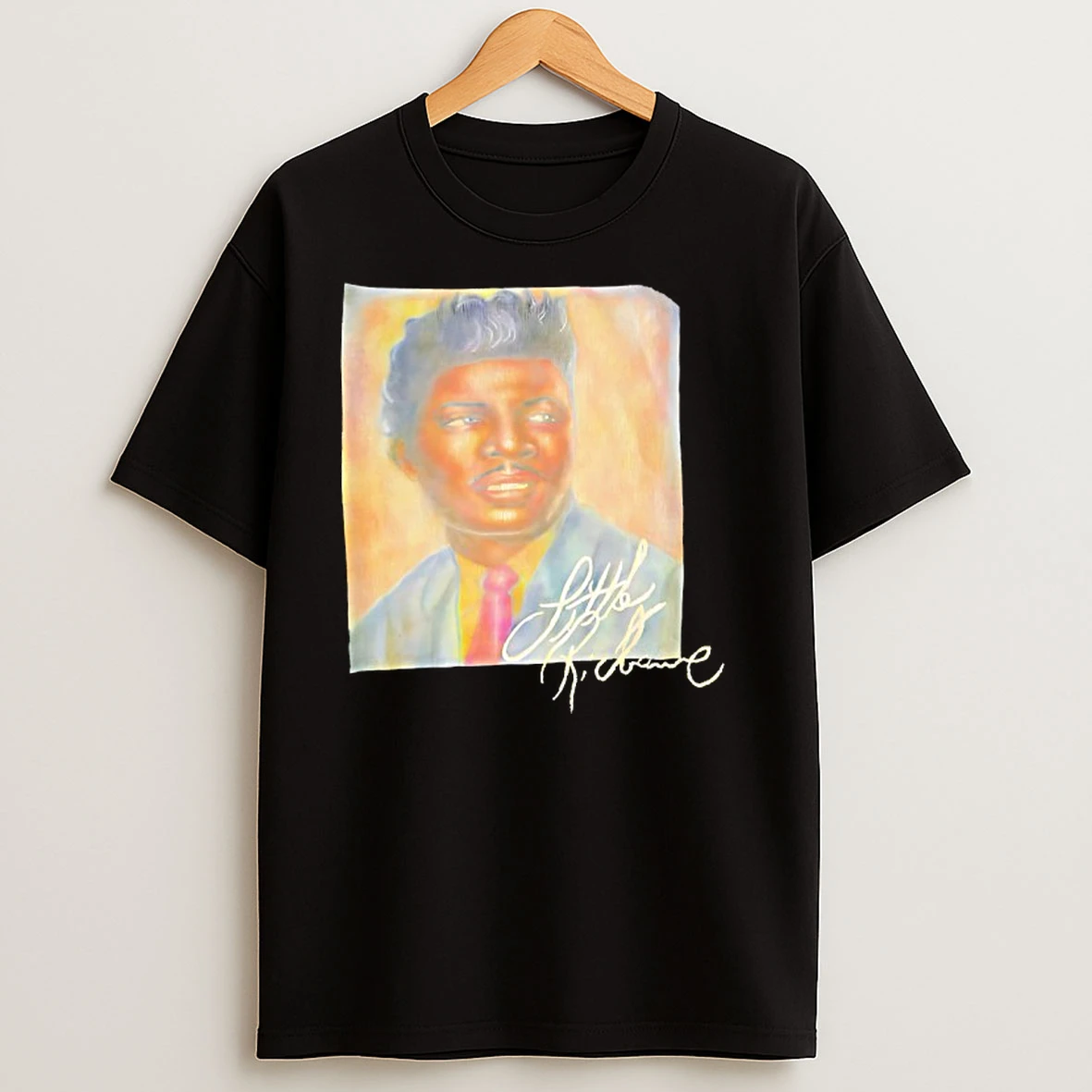 Little Richard Portrait Vintage T Shirts