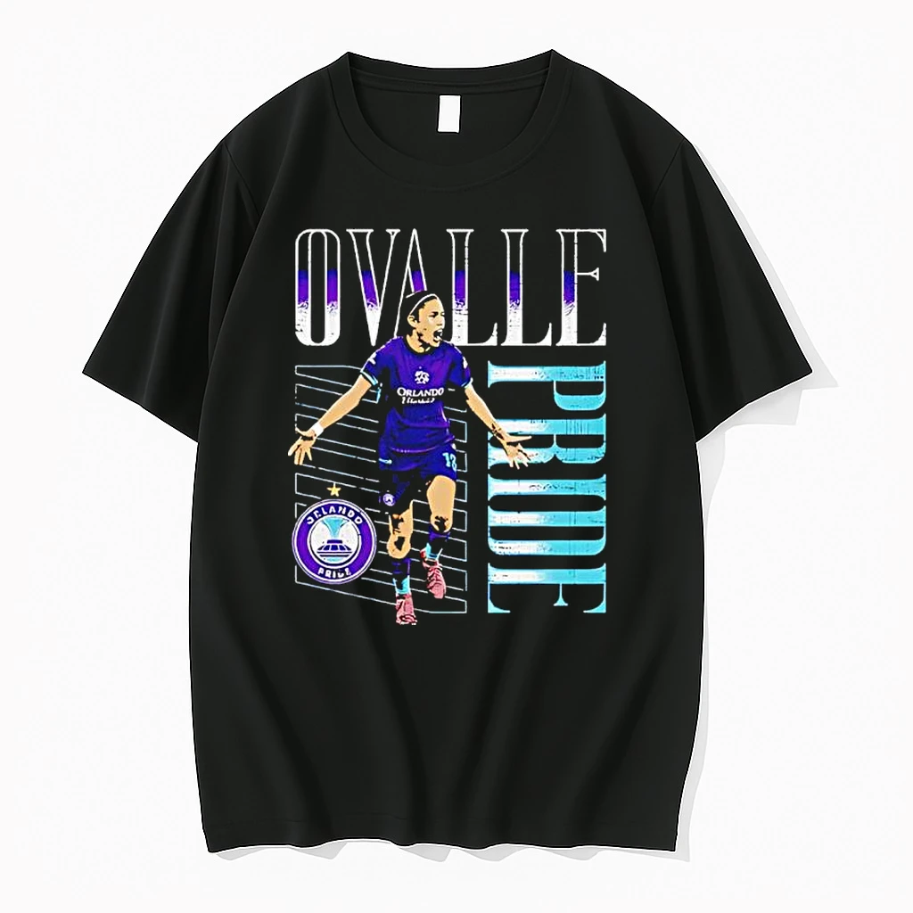 Lizbeth Ovalle Orlando Pride Player Name Retro Black Shirts