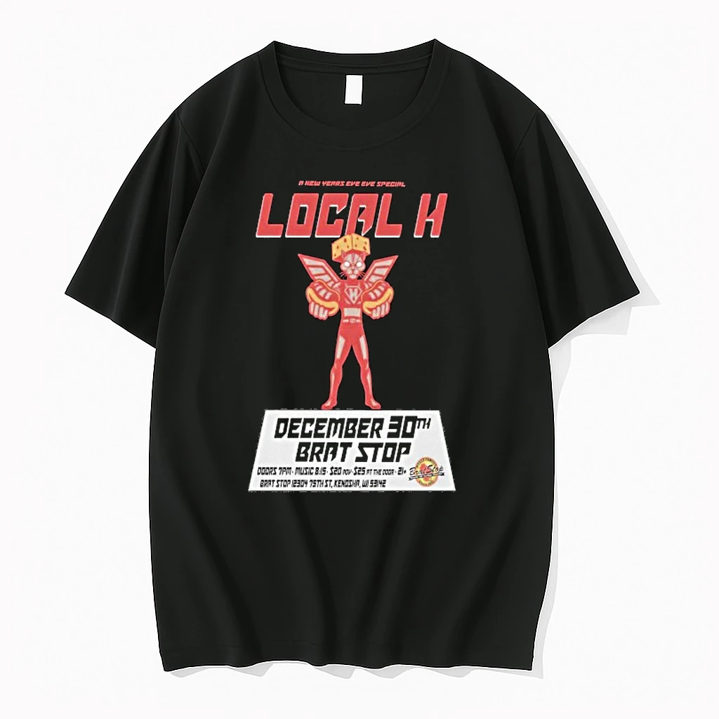 Local H December 30th Brat Stop Show The Sunsphere 2025 Tour Shirts