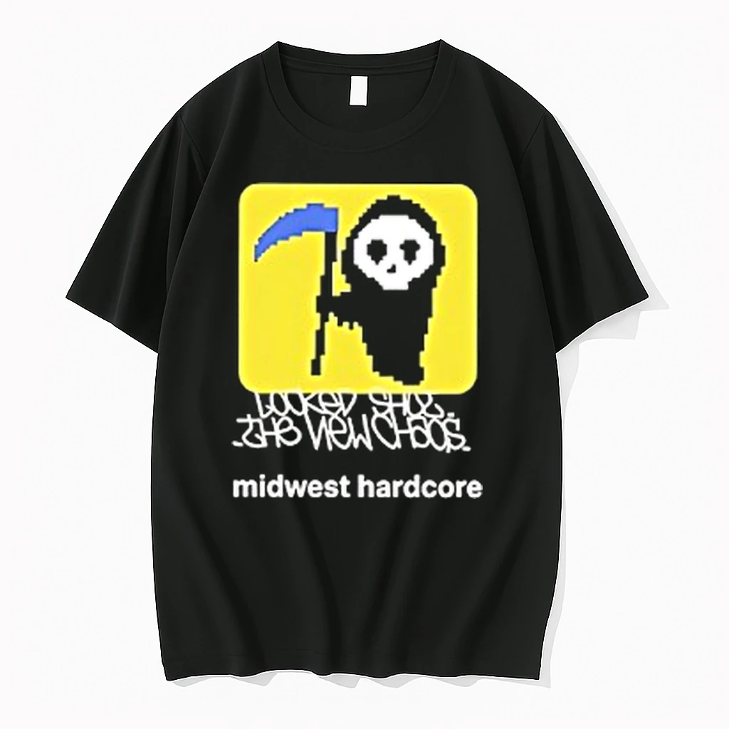 Locked Shut The New Chaos Midwest Hardcore Reaper Shirts