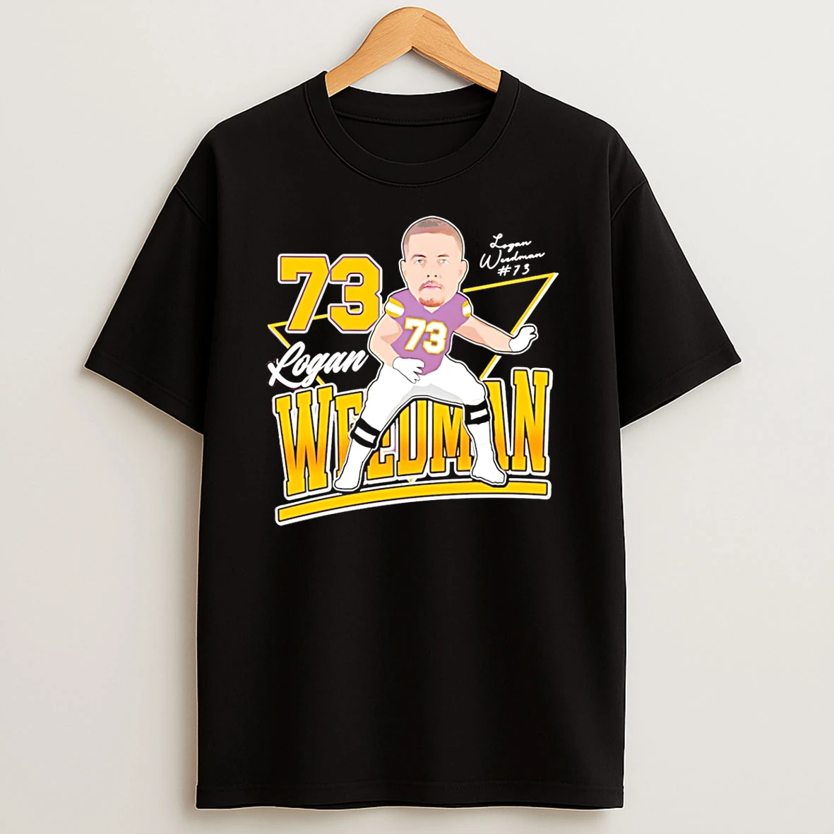 Logan Weedman Tennessee Tech Golden Eagles Caricature 2025 Shirts