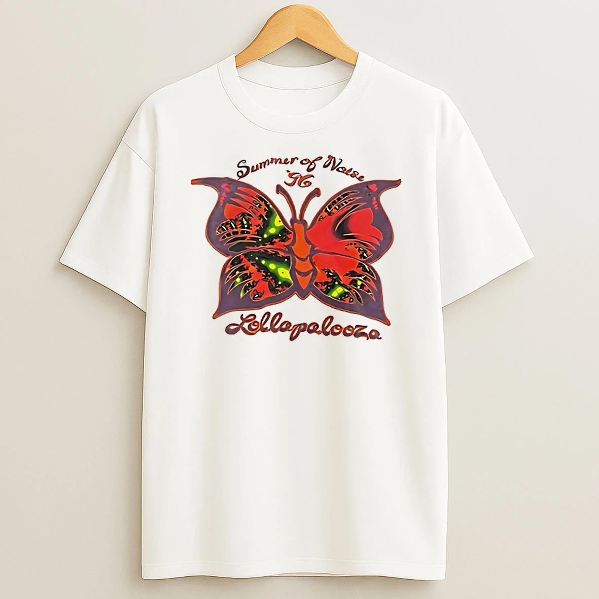 Lollapalooza Summer Of Noise 1996 Vintage Shirts