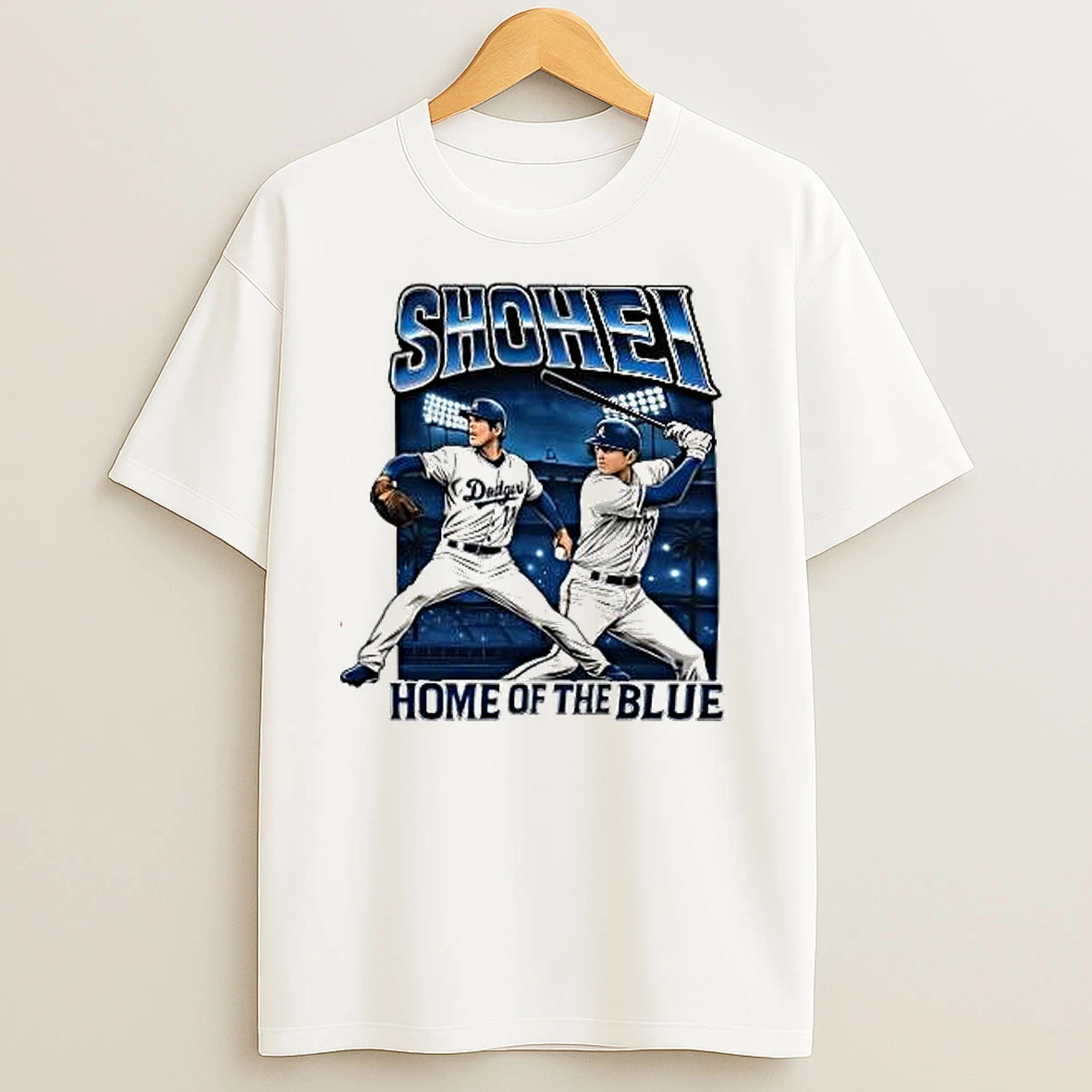 Los Angeles Baseball Shohei Home Of The Blue T Shirts