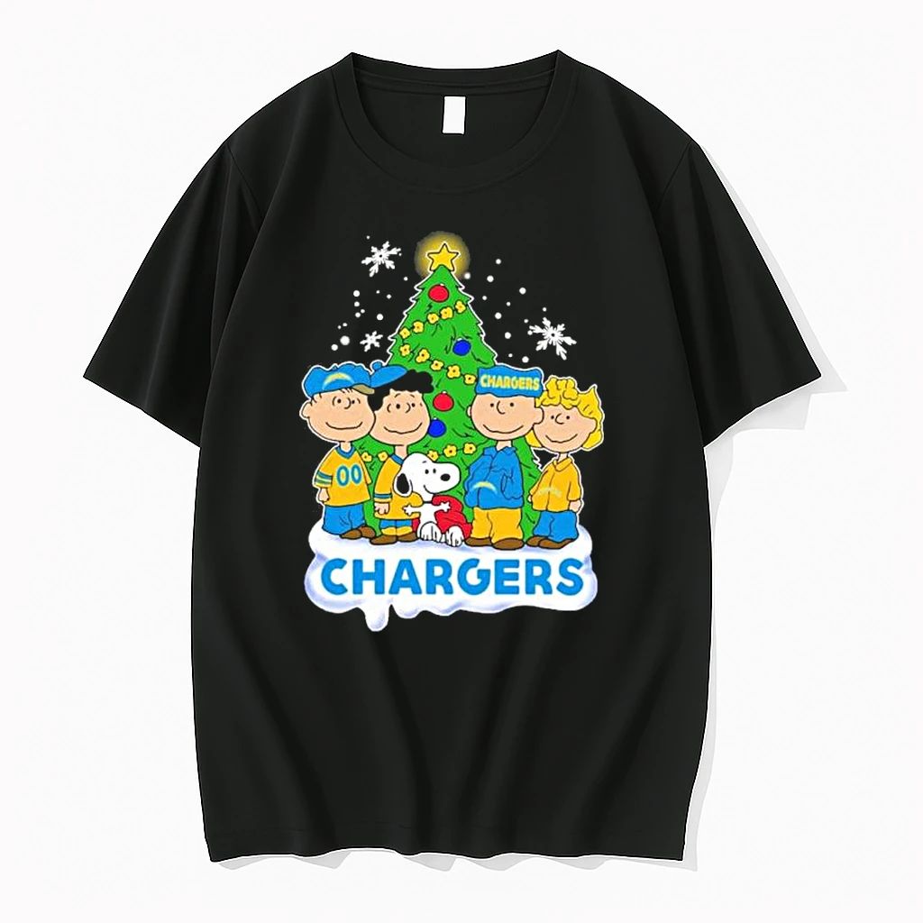 Los Angeles Chargers X The Peanuts Christmas 2025 Shirts