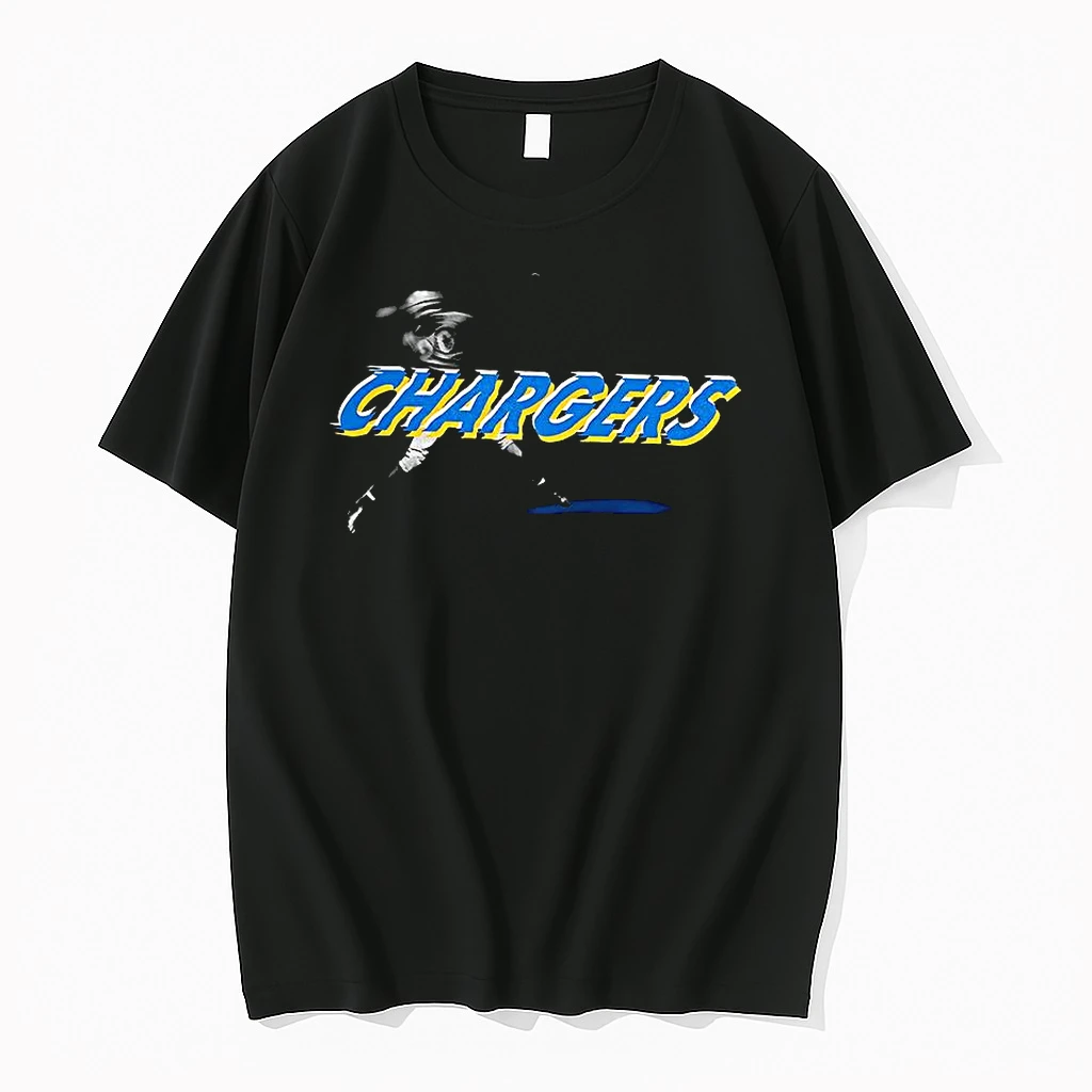 Los Angeles Chargers Football Blurred Player Image Shirts