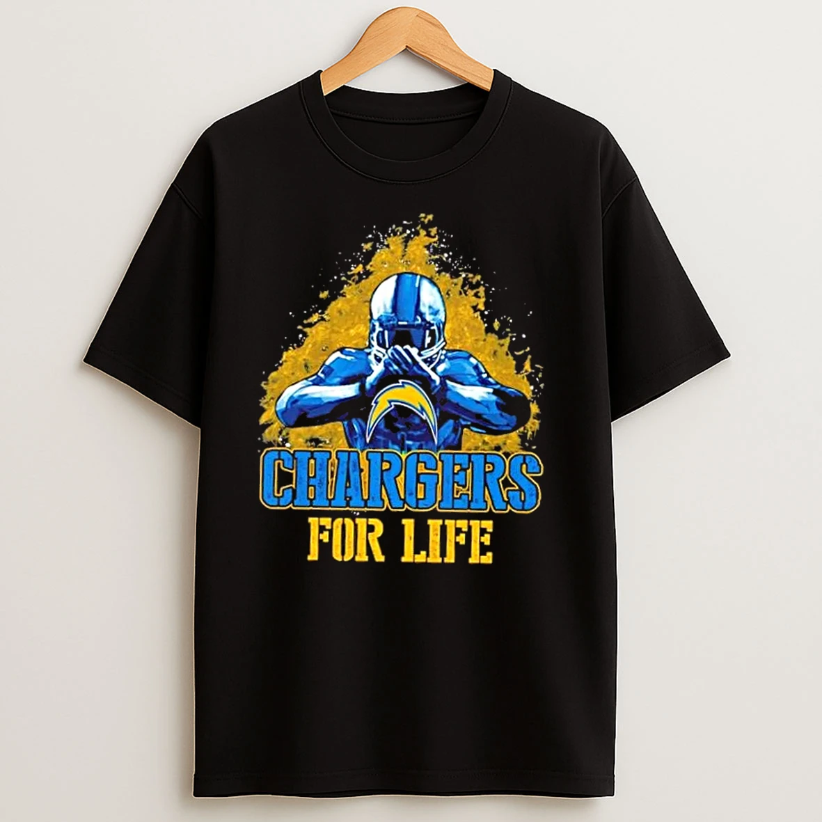 Los Angeles Chargers Football For Life T Shirts
