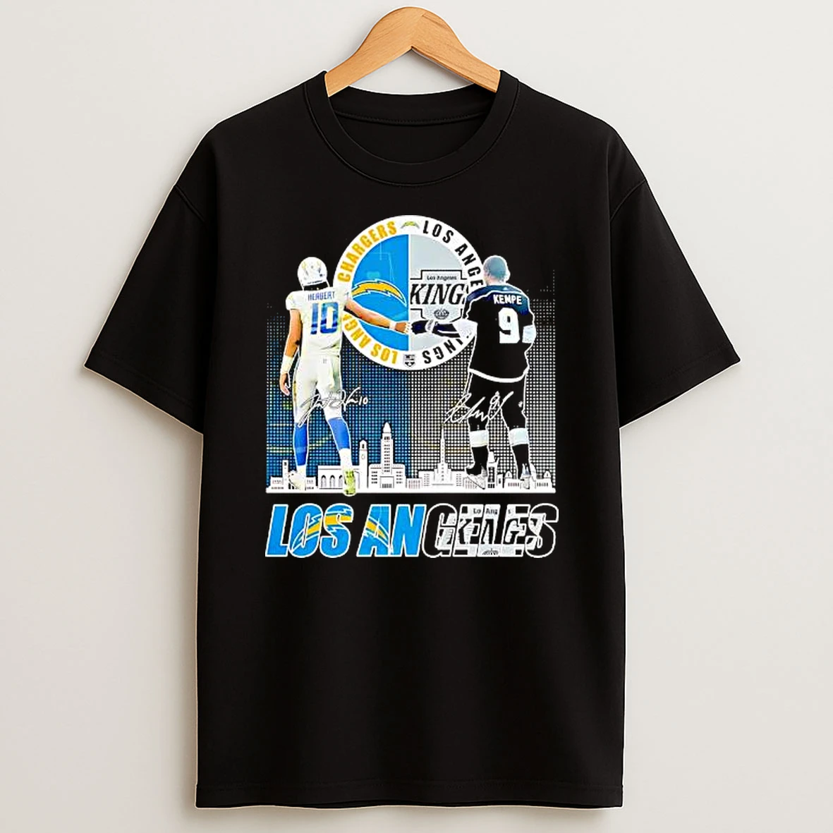 Los Angeles Chargers X Los Angeles King Signature Shirts