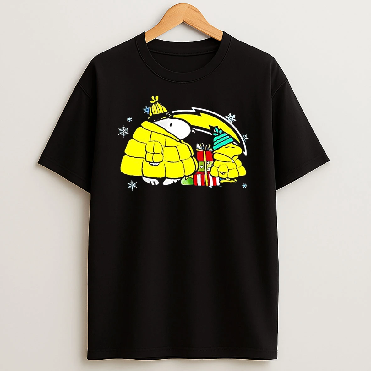 Los Angeles Chargers X Peanuts Snoopy Black Shirts