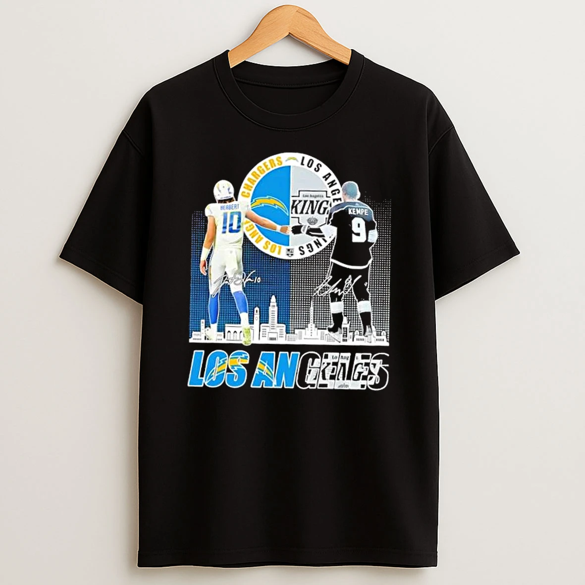 Los Angeles City Sports Herbert Chargers X Kempe Kings Skyline Shirts