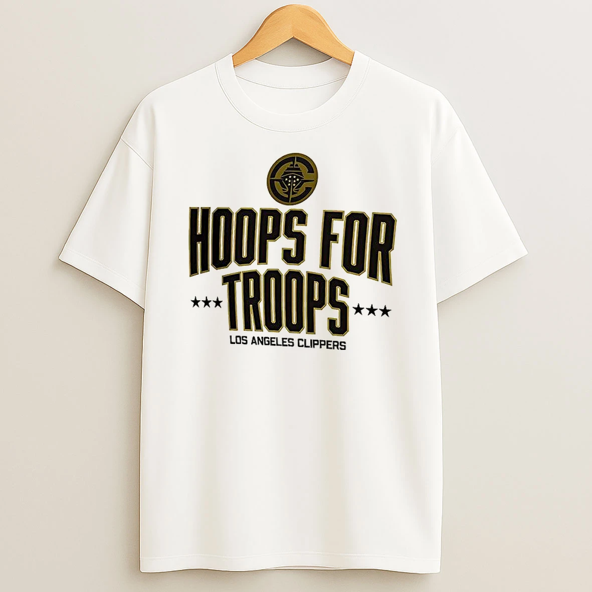 Los Angeles Clippers Hoops For Troops Shirts