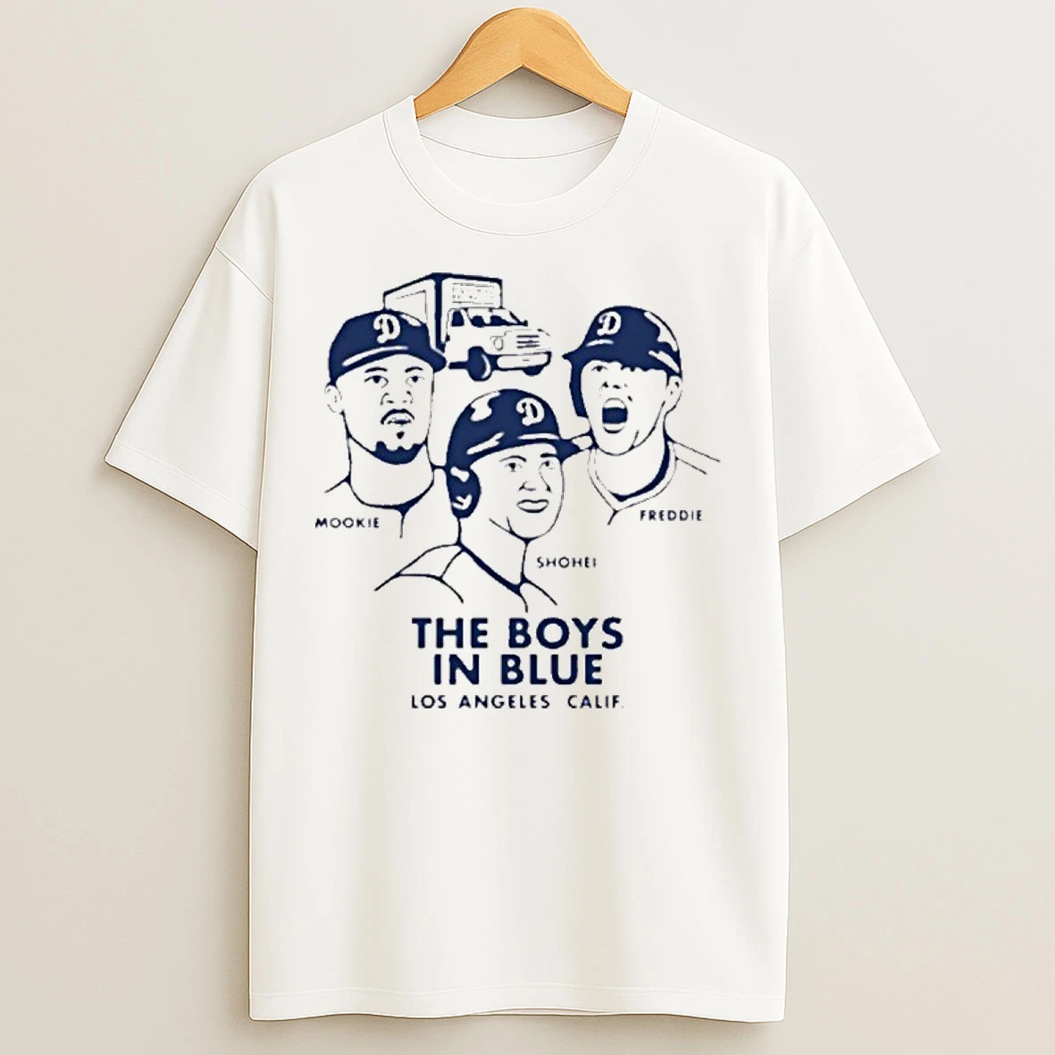 Los Angeles Dodegrs The Boys In Blue T Shirts