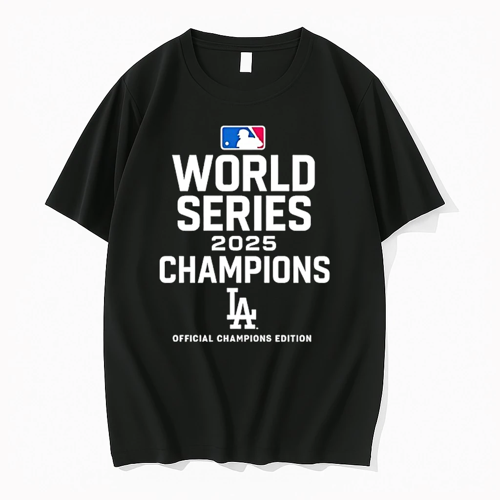 Los Angeles Dodger Baseball 2025 World Series Champions Shirts