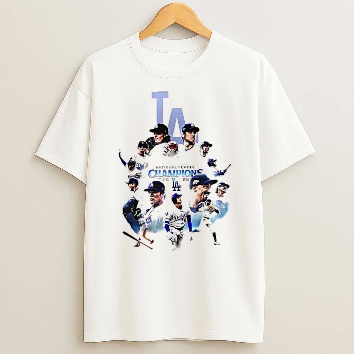 Los Angeles Dodger Team National League Champions 2025 Shirts