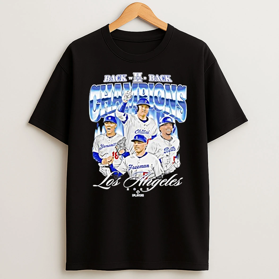 Los Angeles Dodgers 2025 Back To Back Baseball World Champions Shirts