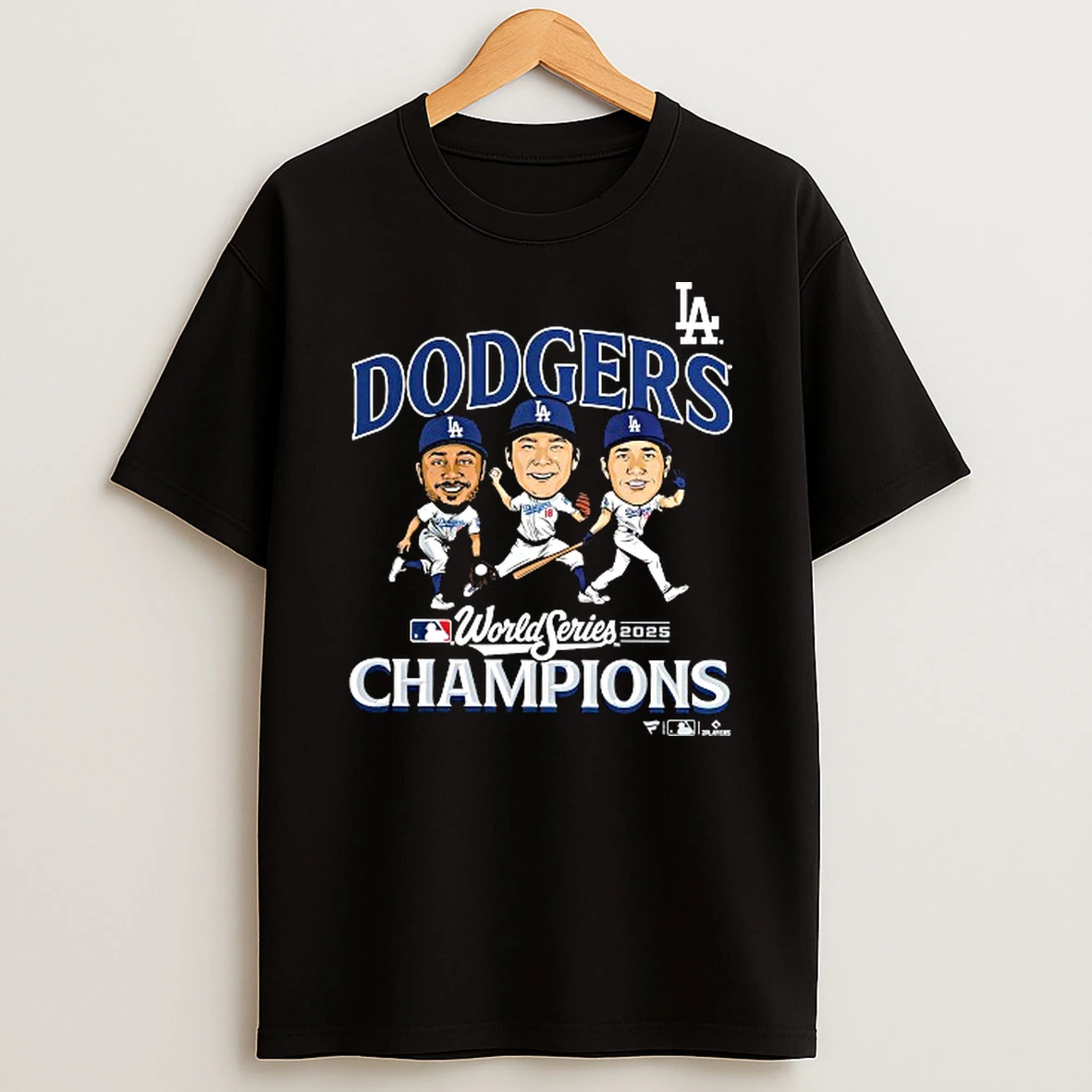 Los Angeles Dodgers 2025 World Series Champions Appeal Play Caricature Shirts