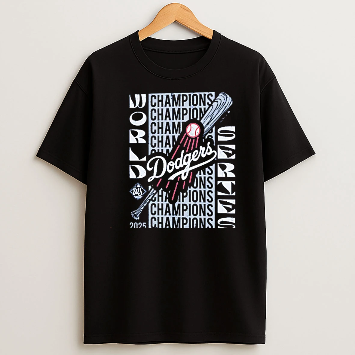 Los Angeles Dodgers 2025 World Series Champions Aura Classic Christmas T Shirts