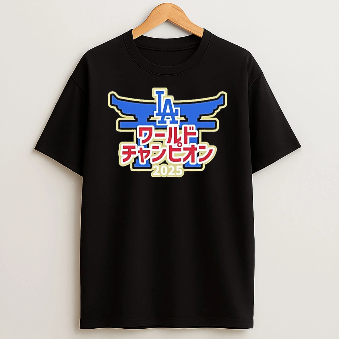 Los Angeles Dodgers 2025 World Series Champions Japanese Characters Shirts