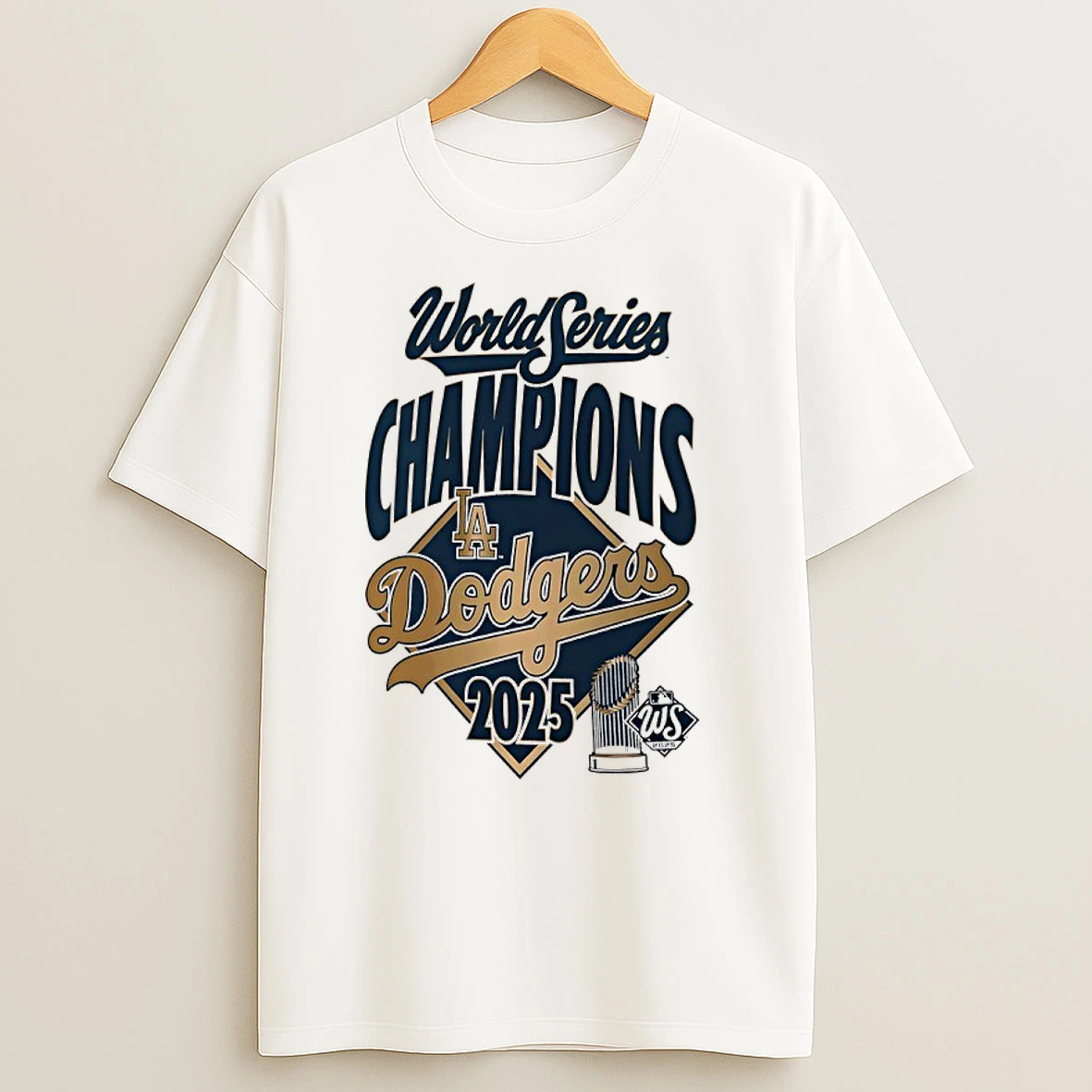 Los Angeles Dodgers 2025 World Series Champions Locker Room T Shirts
