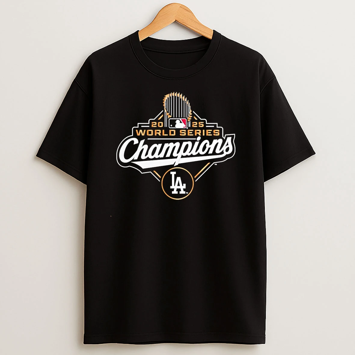 Los Angeles Dodgers 2025 World Series Champions Logo Christmas T Shirts