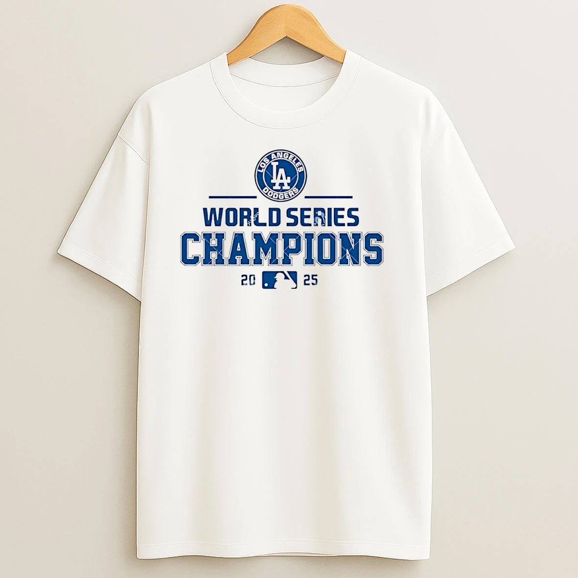 Los Angeles Dodgers 2025 World Series Champions Logo T Shirts