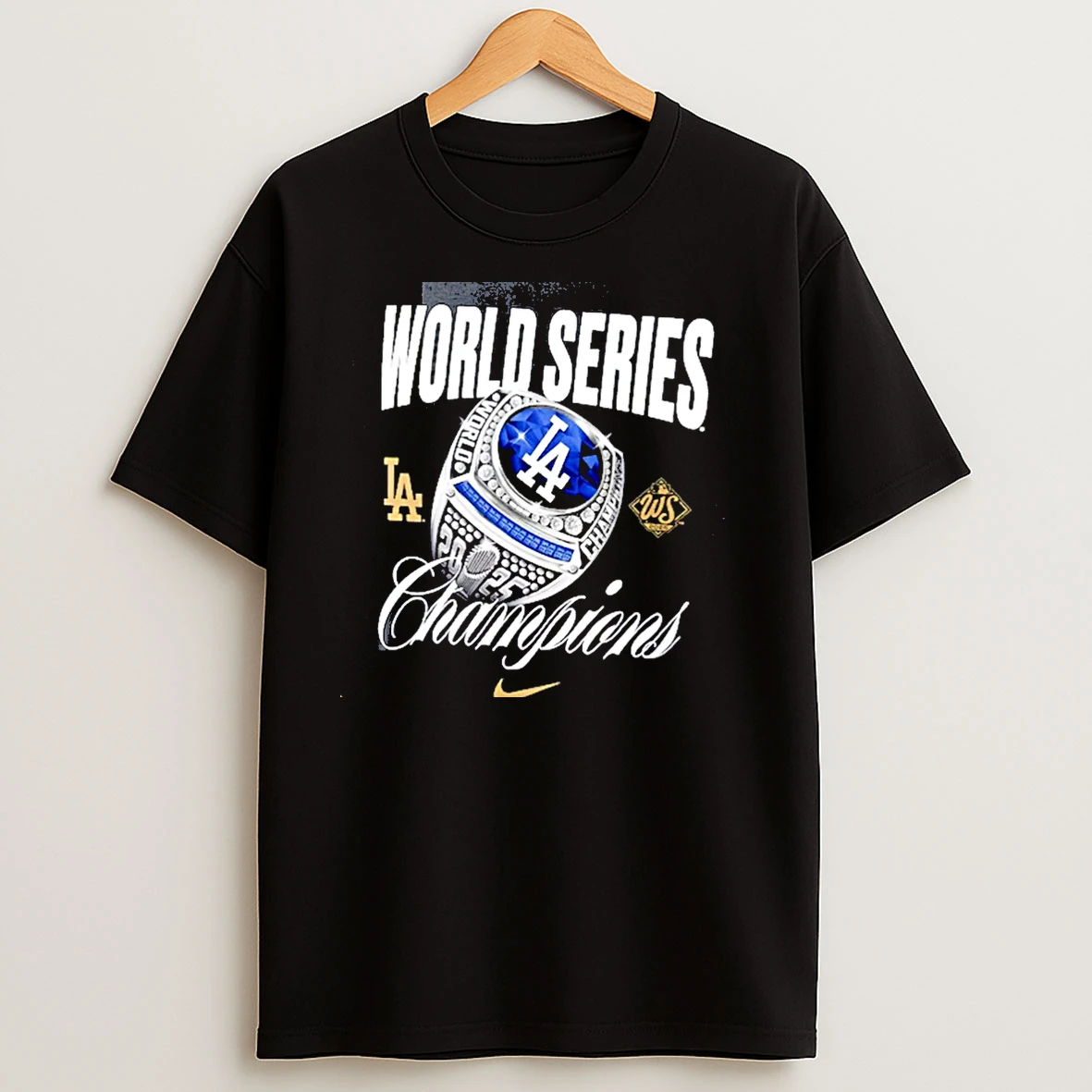 Los Angeles Dodgers 2025 World Series Champions Ring Christmas T Shirts