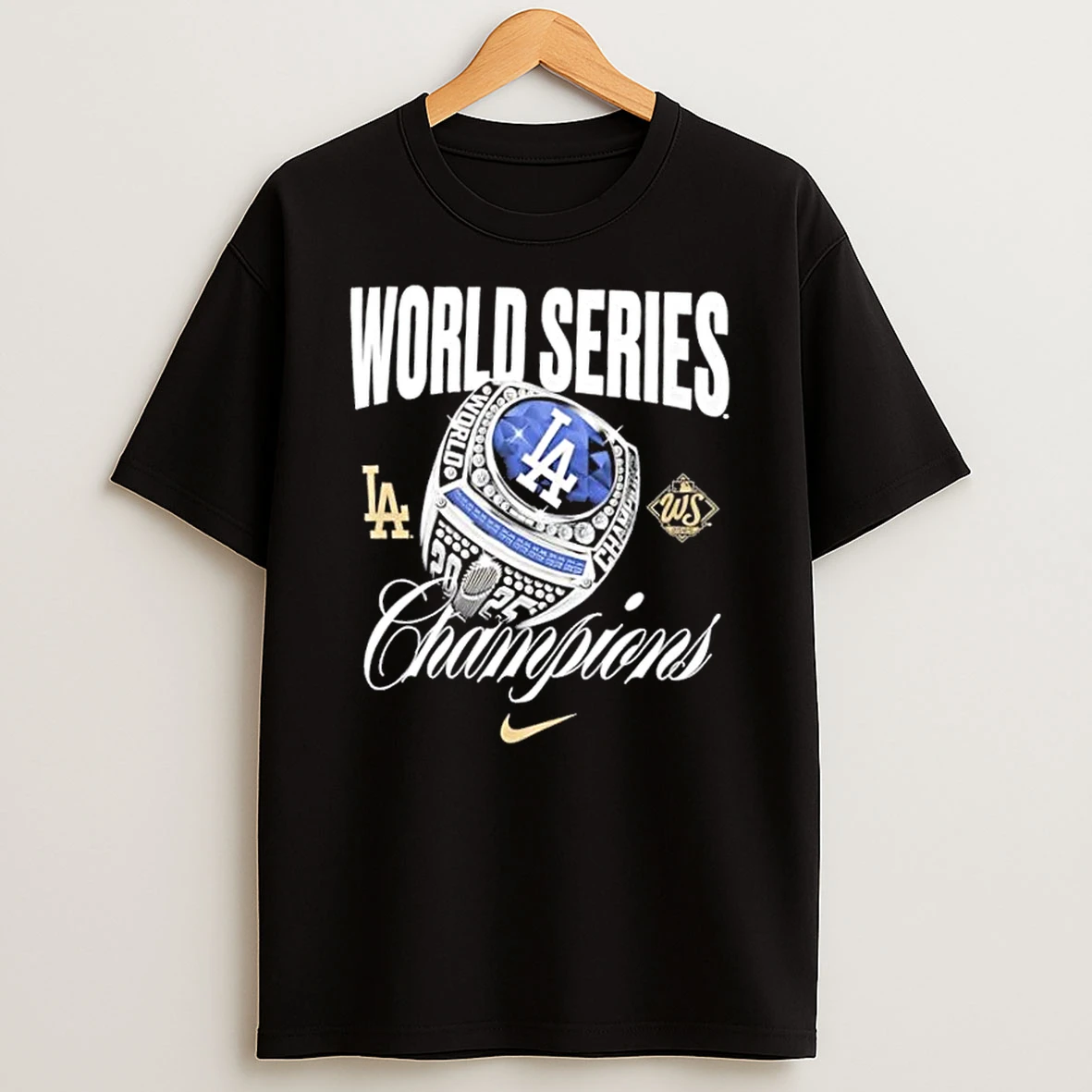 Los Angeles Dodgers 2025 World Series Champions Ring Shirts