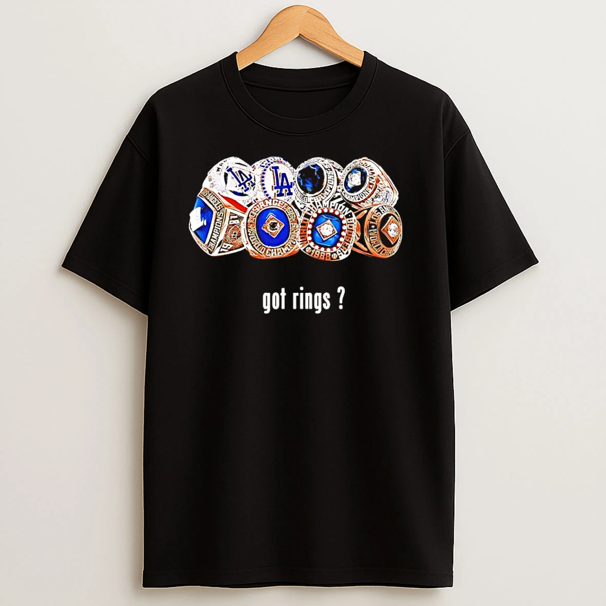 Los Angeles Dodgers 2025 World Series Champions Got Rings T Shirts