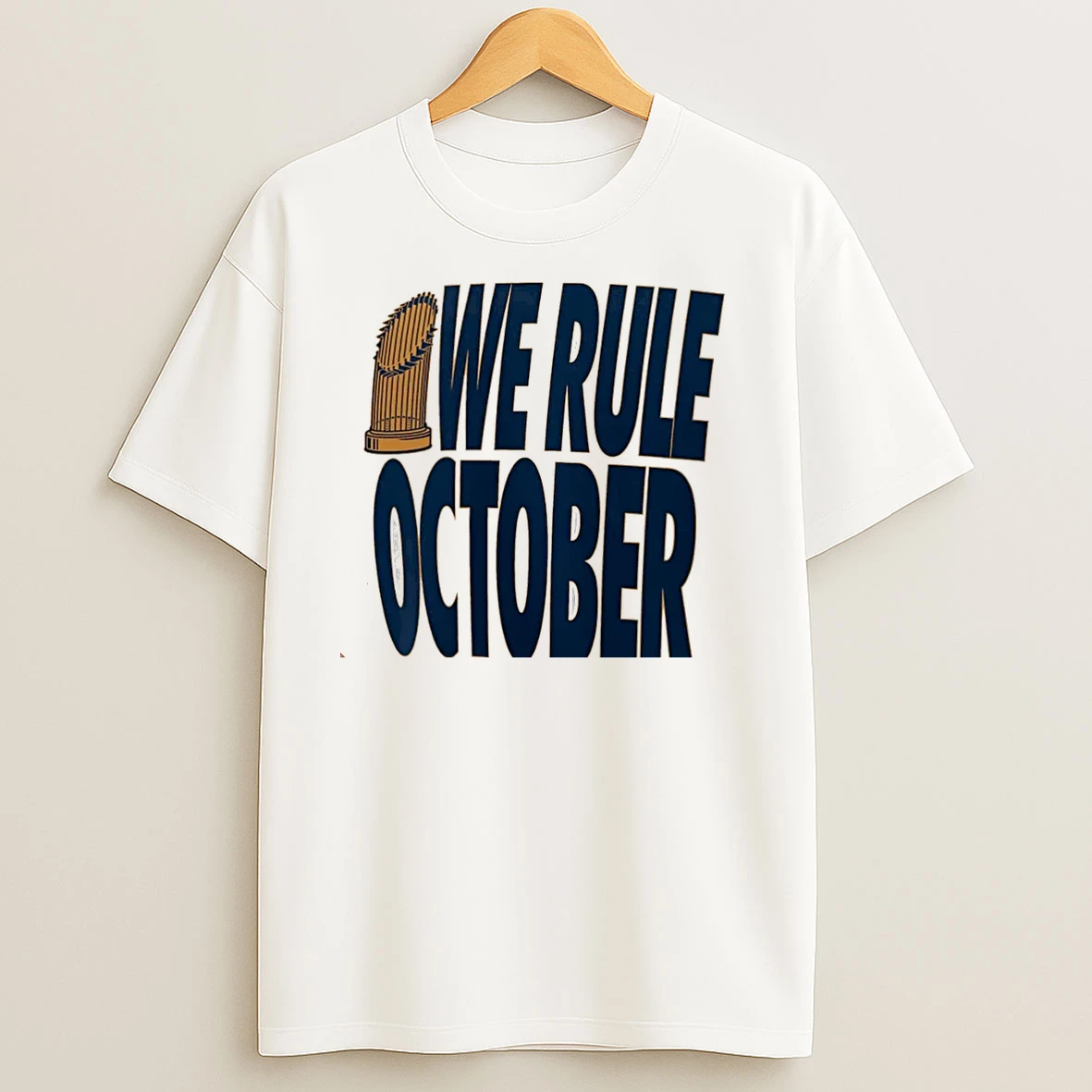 Los Angeles Dodgers 2025 World Series Champions We Rule October Christmas T Shirts