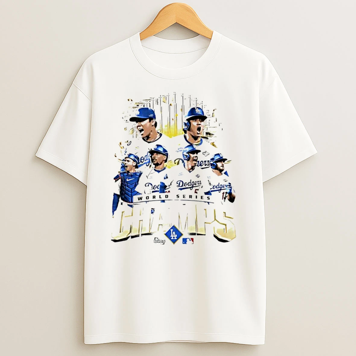 Los Angeles Dodgers 2025 World Series Champs Graphic T Shirts