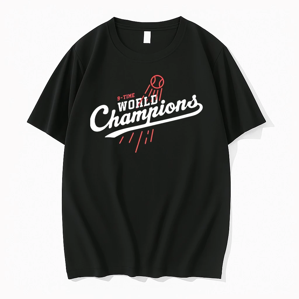 Los Angeles Dodgers 9 Time World Baseball Champions Shirts