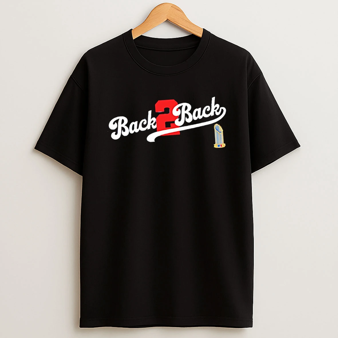 Los Angeles Dodgers Back 2 Back Champions World Series Shirts
