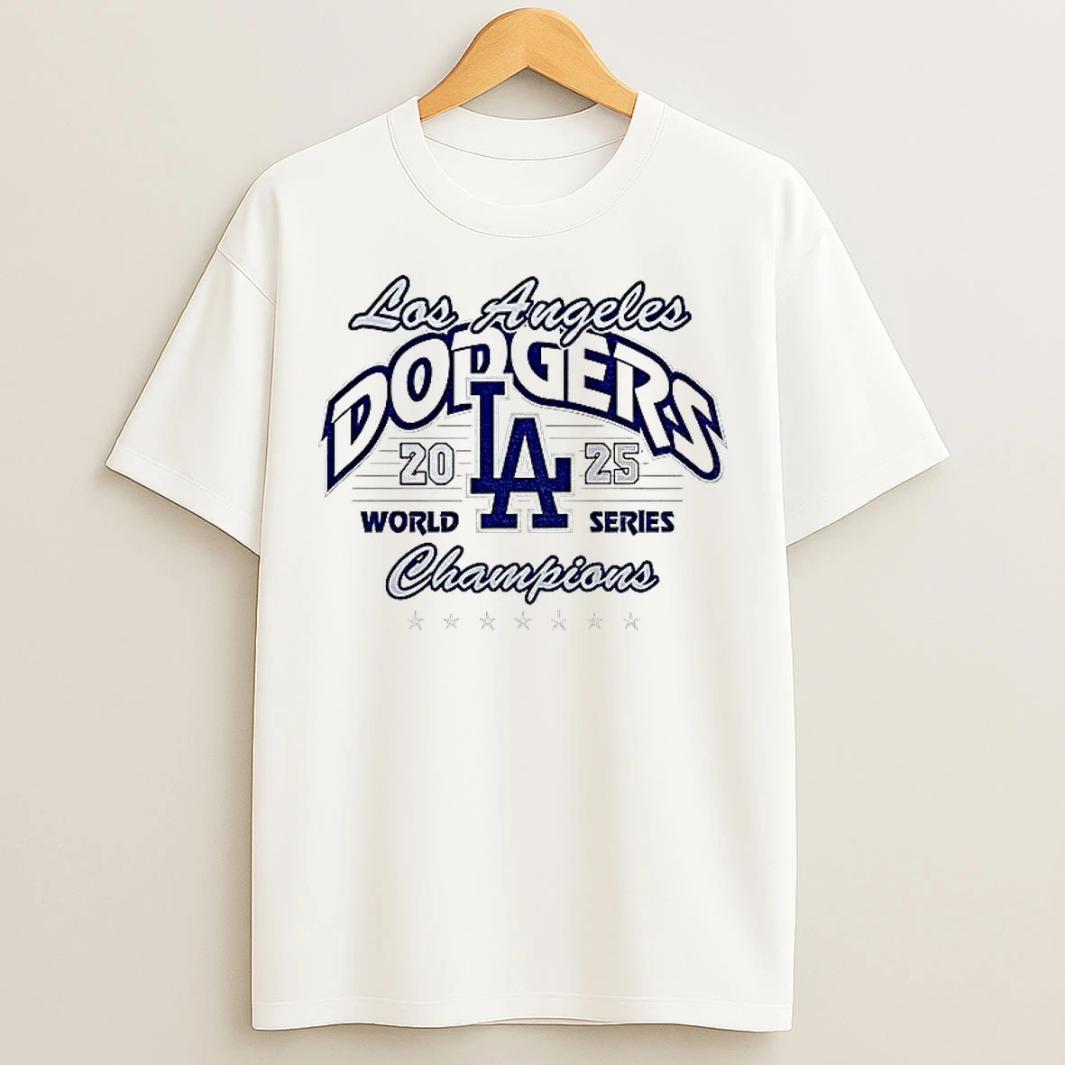 Los Angeles Dodgers Back 2 Back Dodgers 2025 World Series Champions T Shirts