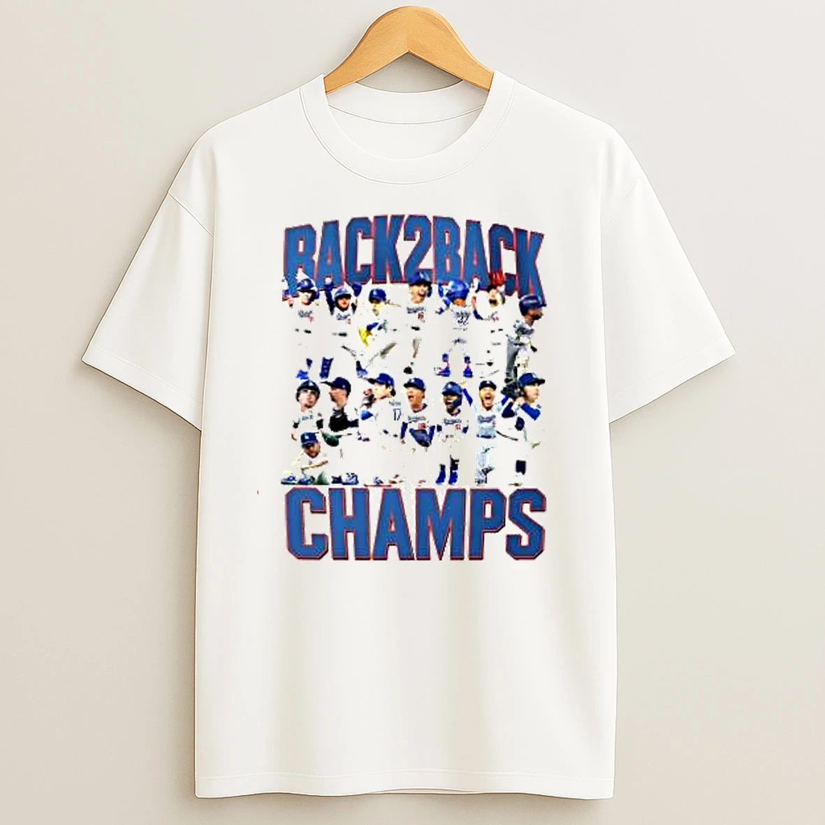 Los Angeles Dodgers Back 2 Back Mini Champs T Shirts