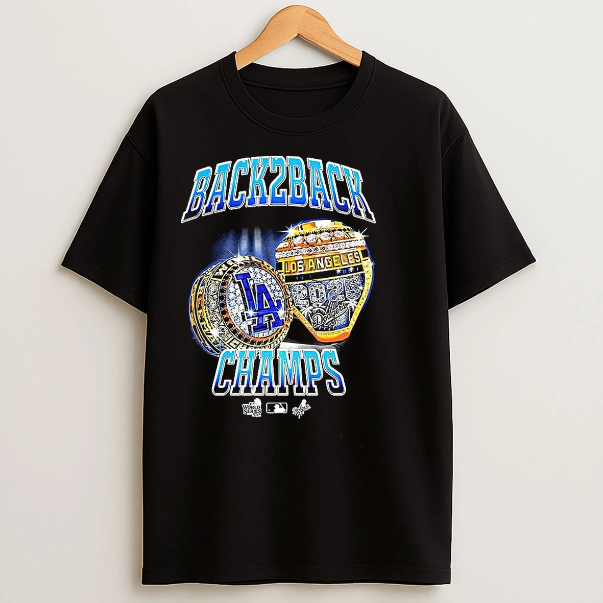 Los Angeles Dodgers Back 2 Back World Series Champions 2025 Ring T Shirts