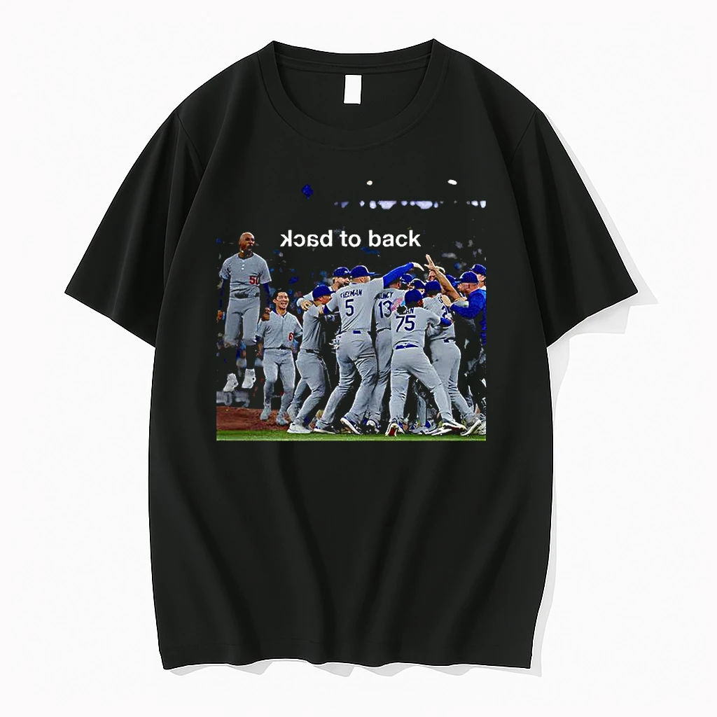 Los Angeles Dodgers Back To Back World Series Champions 2025 Player Image Shirts