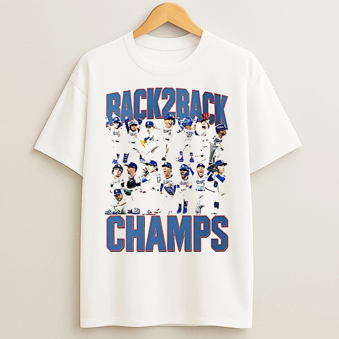 Los Angeles Dodgers Back To Back World Series Champions 2025 Players Celebrate T Shirts