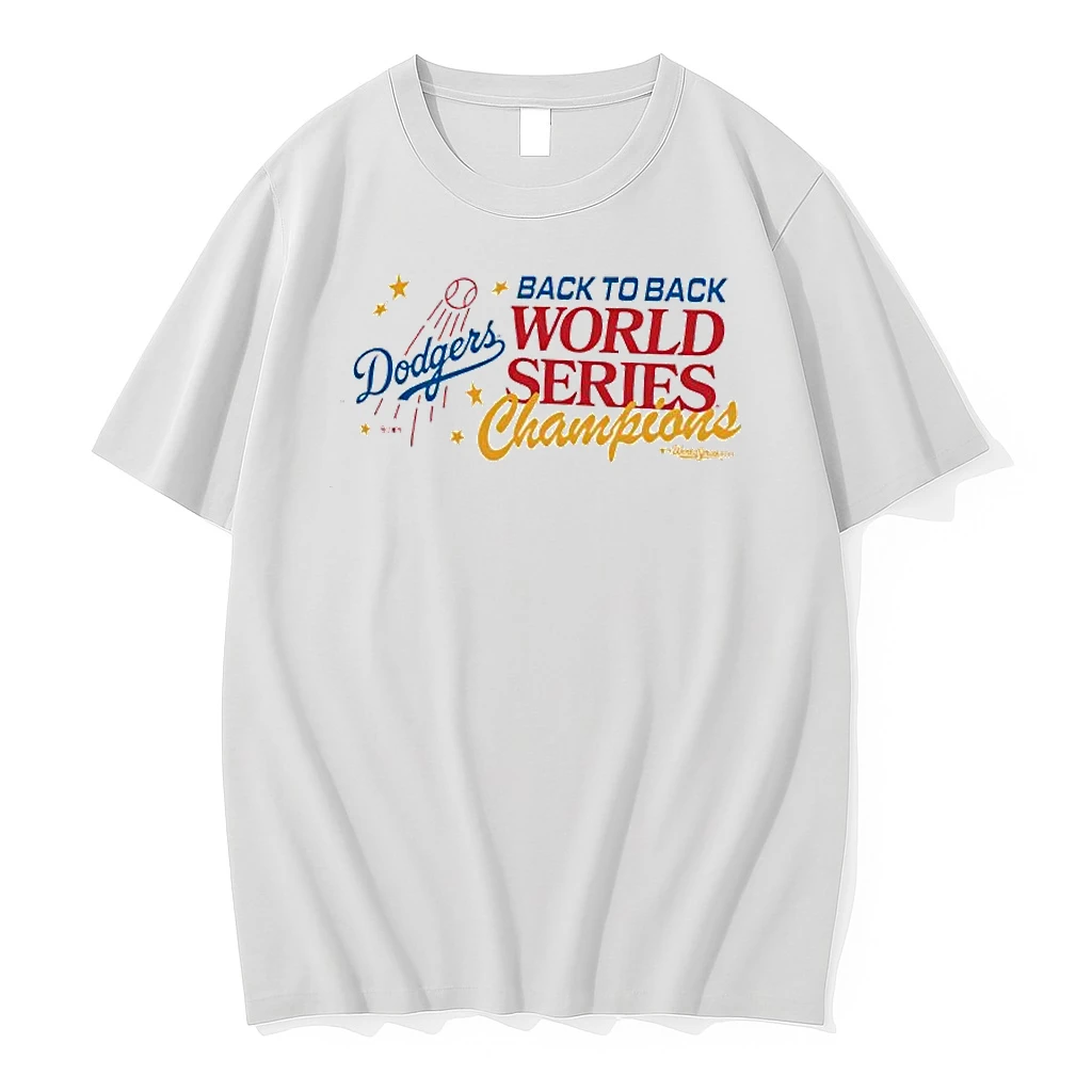 Los Angeles Dodgers Back To Back World Series Champions Playoff Sadie Shirts