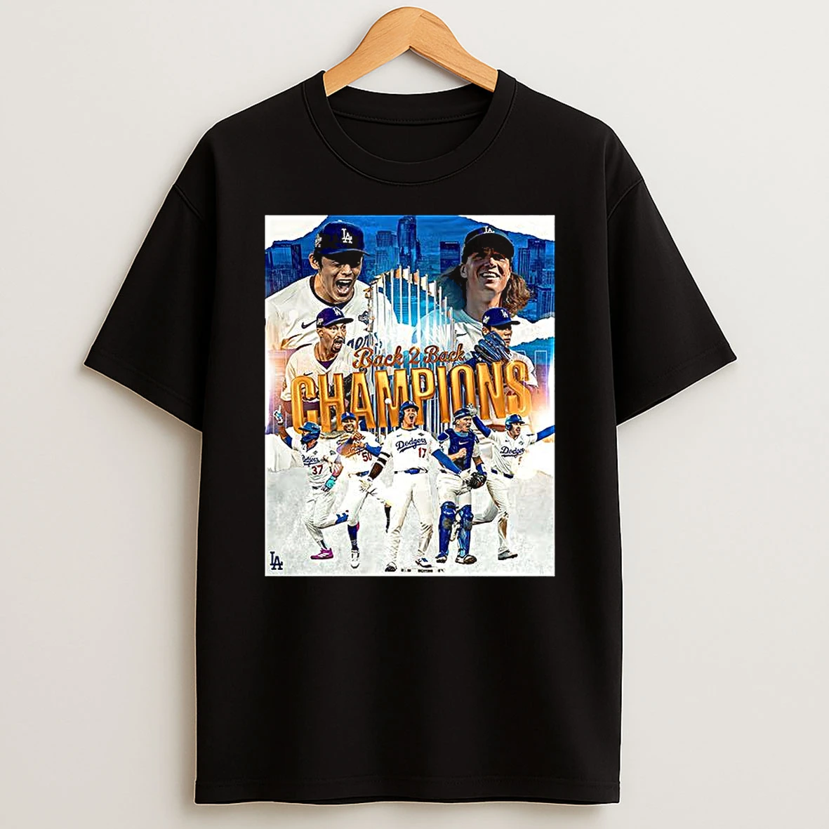 Los Angeles Dodgers Back To Back Championships 2025 Shirts