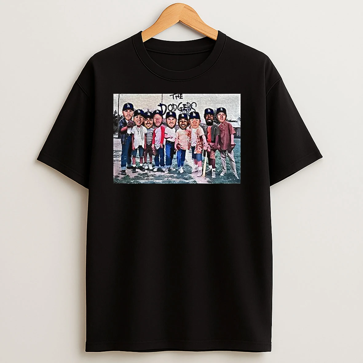 Los Angeles Dodgers Baseball Bootleg Cartoon Funny T Shirts