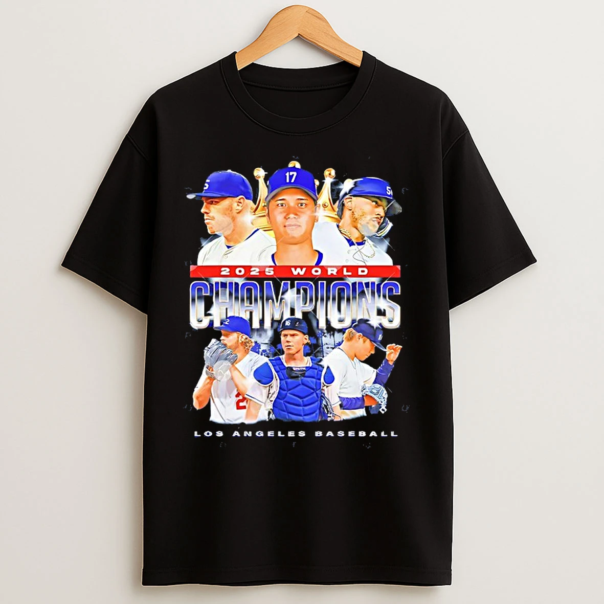 Los Angeles Dodgers Baseball Nowbestshirt 2025 World Champions T Shirts