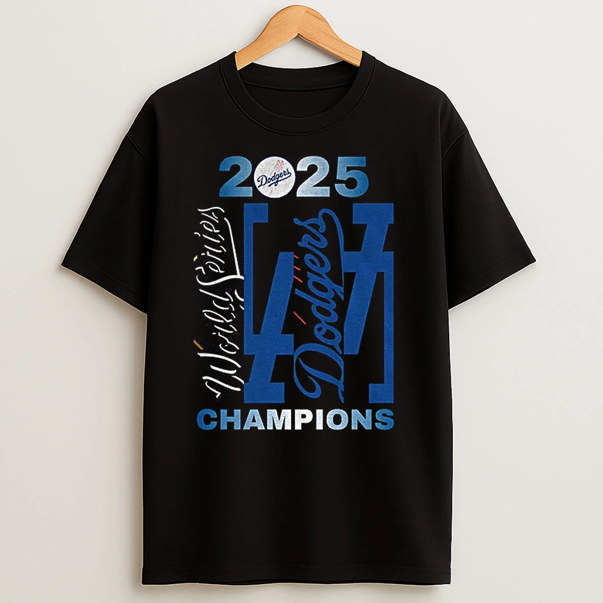 Los Angeles Dodgers Baseball World Series Champions 2025 Mlb Logo T Shirts