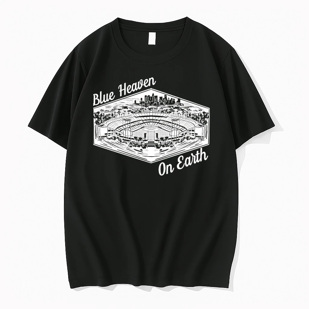 Los Angeles Dodgers Blue Heaven On Earth Los Angeles Baseball Stadium Shirts
