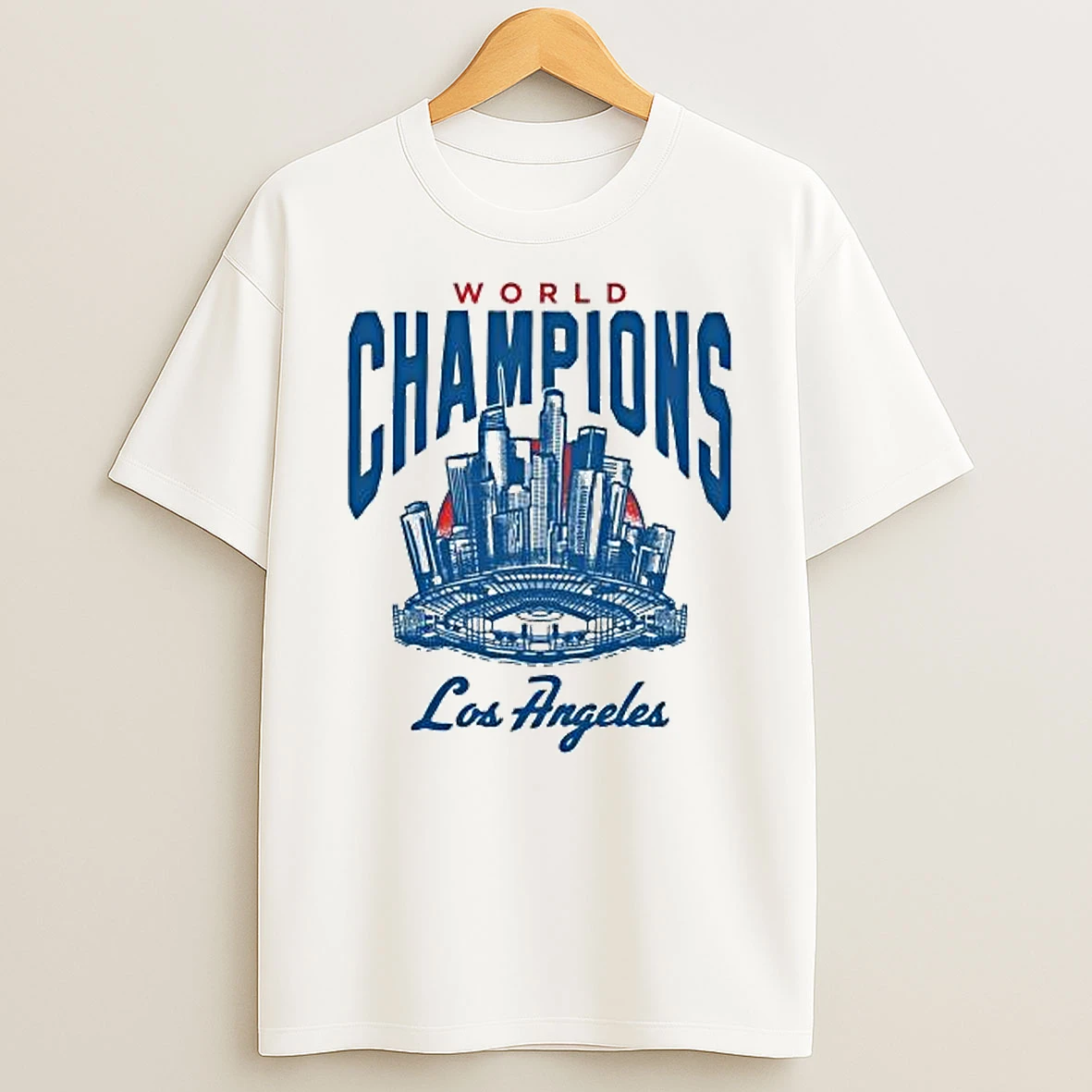 Los Angeles Dodgers Champions La Skyline 2025 Shirts